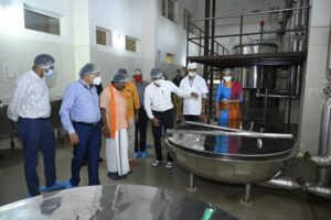 In relation to 9th International day of Yoga, various competitions were conducted for the students of K V G Ayurveda Medical College and Hospital on 19.06.2023