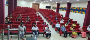 Yoga awareness program at Govt. High School, Markanja on 16.06.2023.