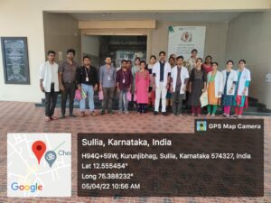 9th International Day of Yoga celebrated at KVG Ayurveda Medical College on 21.06.2023.